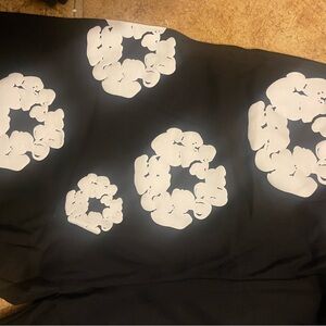 Black denim tears shorts